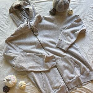 Goodfellow & Co Light Gray Fleece Hoodie